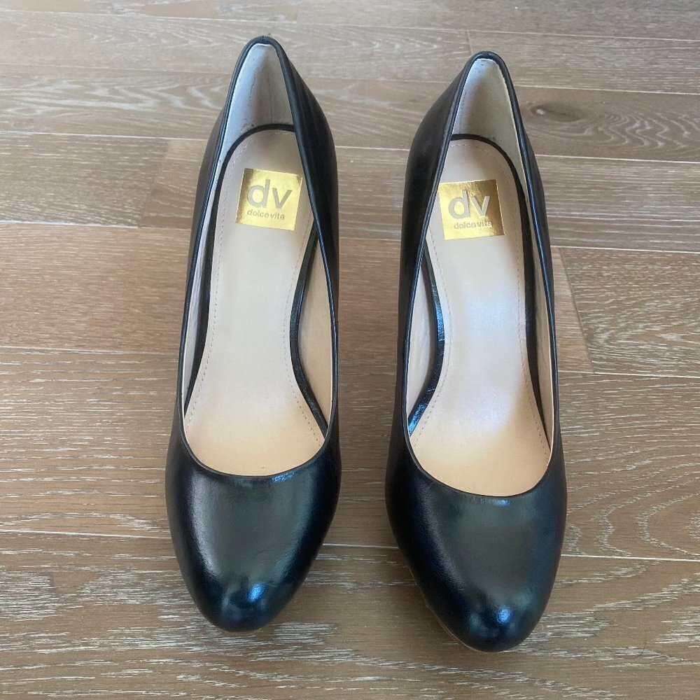 NEW! Dolce Vita Round Toe Pump | Black | 9.5